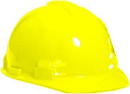 Willson Alpha Hard Hat Ratchet Yellow
