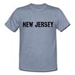 NEW JERSEY - State-series - Heather Grey or White T-shirt