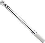 SK Hand Tool 74255 1/2 Dr. Micrometer Clicker Torque Wrench - 20-150 ft. lb (1 ft. lb)