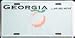 Georgia On My Mind License Plate