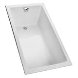 TOTO FBY1550P Cast Iron Drop In Bath Tub