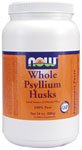 Whole Psyllium Husks by NOW Foods - (10g - 24 oz. coarse powder)