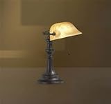 Classic Bronze Finish Bankers Desk Lamp