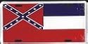 Mississippi State Flag License Plate