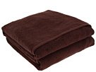 Home Source International MicroCotton Luxury Set Of 2 Shower Towels Bath Towels - Brown