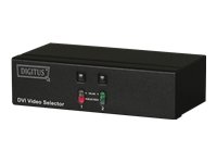 DIGITUS DVI Switch 2-Port mit Netzteil ohne Kabel K8 Preisvergleich
