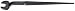 Klein Tools Erection Wrench, 7/8in. Bolt, for U.S. Heavy Nut, Model# 3213