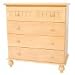 Delta Shaker 4-Drawer Dresser - Natural