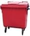 Outdoor Living : Wheelie Bin - Red - 770L - Free Delivery