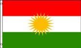 Kurdistan Polyester Flag (3x5ft)