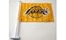 Los Angeles Lakers Yellow Car Flag