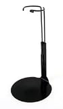 Kaiser Doll Stand 1175, Box of 12 - Black Doll Stands for 6 to 7 Dolls and Action Figures