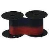 Office Products : Time Recorder Ribbon, Replacement, Silk Ribbon, Stamping, Red/Blue LTH72CN