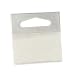 3M ScotchPad Hang Tab 1075 Clear, 2 in x 2 in (Case of 500)