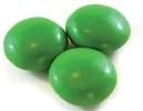 Georgia Nut brand Dark Green Milk Chocolate Gems, 15lb. Bag.