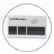 LiftMaster CPT3 Passport 3-button visor transmitter by LiftMaster