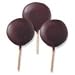 Gourmet Food : Bissinger's Chocolate Caramel Lollipops, 20 Pieces undecorated