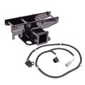 Rugged Ridge 11580.51 Rear Trailer Hitch with Hitch and Wiring Harness for Jeep Wrangler JK 07-11