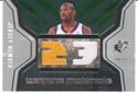 2007 SPx Authentic Jason Richardson Dual Game-Worn Jersey Card