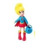 DC Super Heroes Polly Pocket Dressed As Super Girl Costume Figure