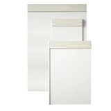 Produkt-Bild: Hansa-Technik Klemmbrett wei&szlig; A4 Kunststoff Klemmer an der kurzen Seite, 1201100