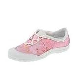 ECCO Jump Silk Tie | Ladies Flat Shoes White Blush by ECCO