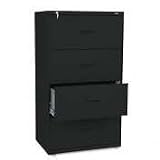 HON Lateral File Cabinets - Black