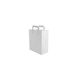 15 WHITE PAPER CARRIER BAGS PARTY BAGS