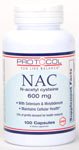 Protocol for Life Balance NAC N-acetyl cysteine, 600 mg - 100 Capsules