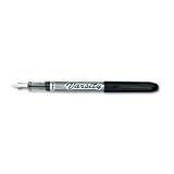 Office Products : Varsity Disposable Fountain Pen, Medium Point, Black Barrel/Black Ink PIL90010