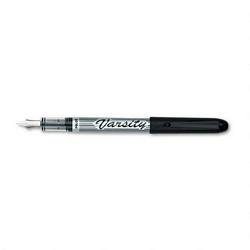 Varsity Disposable Fountain Pen, Medium Point, Black Barrel/Black Ink PIL90010