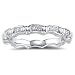 0.05 Ct Diamond Ring in 18K White Gold
