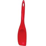iSi Basics Silicone Spoon Spatula, Red