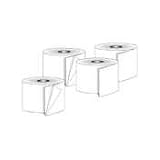 Plain Paper Calculator Rolls White, 100 (TOP7280)