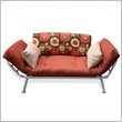 Elite Products Mali Flex Metal Futon Set in Ritzy Elite Products Mali Flex Metal Futon Set in Ritzy