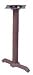 B Series Base, 22 in x 22 in, Cast Iron Base, Black, 42 in H