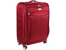Samsonite Silhouette Softside Expandable Spinner 25 Case Luggage - Red