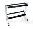 25" Two Tier Dumbbell Rack