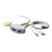 Belkin Switch2 KVM for PC - USB Only With Audio