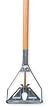 Tough Guy 1TZA7 Mop Handle, Janitor Wing Nut, 60 In, Wood