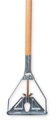 Tough Guy 1TZA7 Mop Handle, Janitor Wing Nut, 60 In, Wood