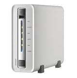 New QNAP TS-112 Turbo 1.2GHz/256MB/1Gbe/SATA/RAID 1 1-Bay NAS Sever W/o HDD ....