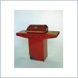 Minden Grills Master Propane Gas Grill in Red