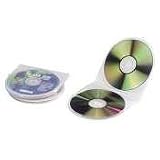 Cd/Dvd Storage Cases Polypropylene Sea Shell Case, Clear, 25/Pk