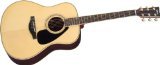Yamaha L Series LL16 Dreadnought Acoustic Guitar with Case Natural