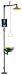 Chicago Faucets 9201-NF N/A Laboratory Combo Omni-Flow Eye/Face Wash and Safety Drenc...