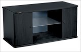 Plateau LS-V501 (42)" (B) LS-Series 3-Shelf TV Stand with Doors - Black