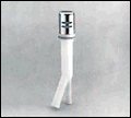 Brasstech 100-2/56 Flat Black Air Gap Cap Only 100-2