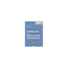 Technologie des installations frigorifiques