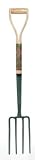 Stockton Heath Forge R430 Forged Border Fork, 28 Inch wood handle with wood YD Grip